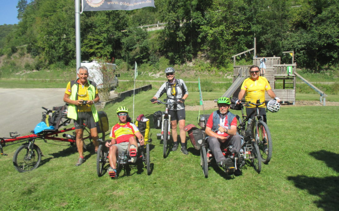 Radtour von Stuttgart nach Leutkirch vom 02.09.2020 bis zum 08.09.2020